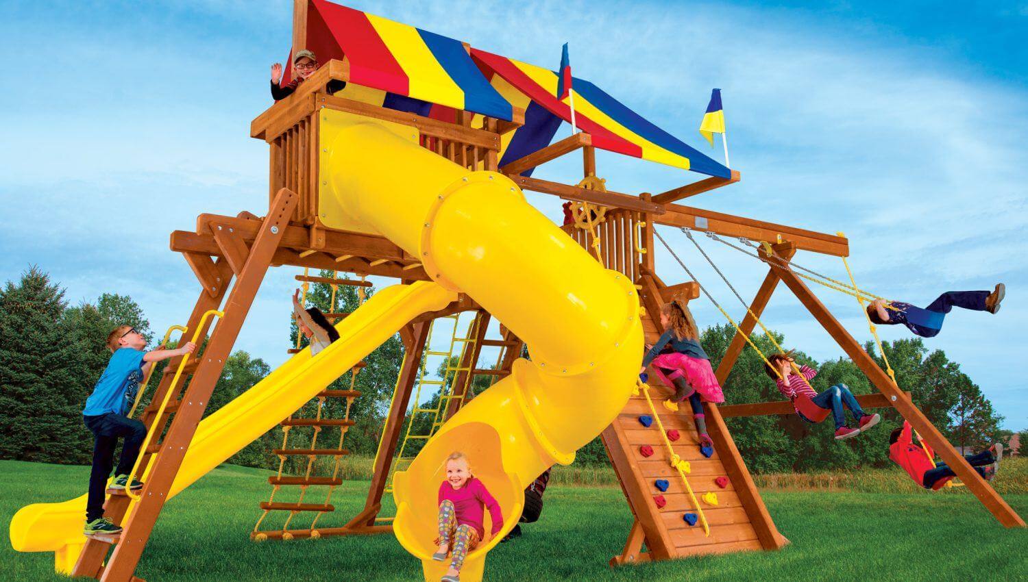 King Kong Castle Pkg V w/270º Spiral Slide (25E) – Rainbowrgv