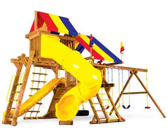Classic Sun Castle Pkg V with 270° Spiral Slide (15J)