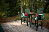 Vineyard Curveback Adirondack Bar Chair