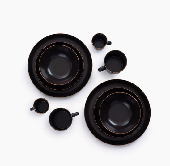 Enamelware Dining Collection - Charcoal