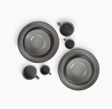 Enamelware Dining Collection -Slate Gray