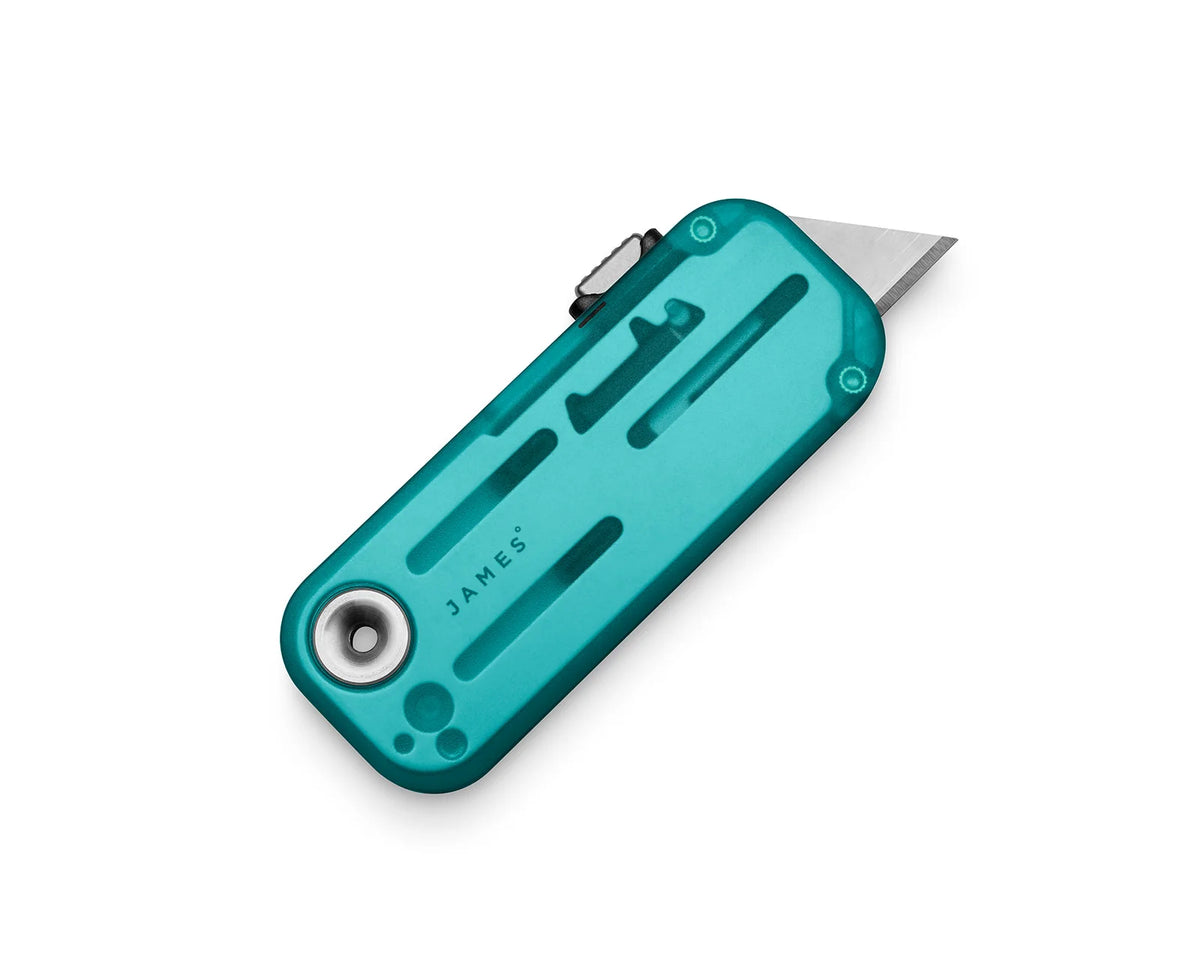 The James Brand - The Palmer Clear Turquoise / Electric Green
