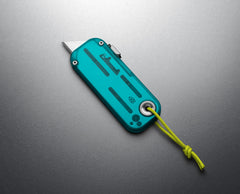 The James Brand - The Palmer Clear Turquoise / Electric Green