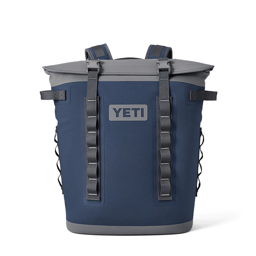 YETI Hopper M20 Backpack Soft Cooler features hands-free cooler