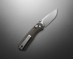 The James Brand - The Carter OD Green / Stainless / Micarta / Straight