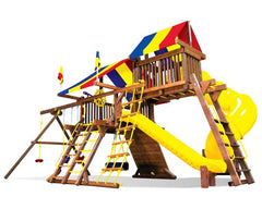 Rainbow Castle Pkg V w/360º Spiral Slide (19J)