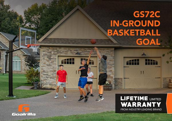 Goalrilla GS72C In-Ground Basketball Hoop
